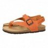 Sandalias Esclavas Inter-Bios Naranja para Mujer modelo 7162