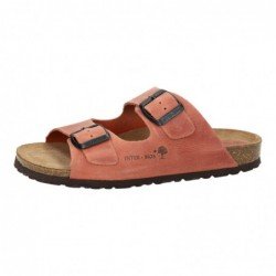 Sandalias de Piel Inter-Bios Teja para Mujer modelo 7206