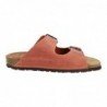 Sandalias de Piel Inter-Bios Teja para Mujer modelo 7206