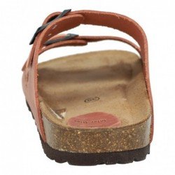 Sandalias de Piel Inter-Bios Teja para Mujer modelo 7206