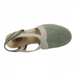 45328 Esparteñas casuales color KAKI