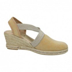 Esparteñas Casuales Kokis Mostaza para Mujer modelo 45328