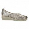 Bailarinas de Piel Doctor Cutillas Platino para Mujer modelo 77020