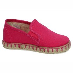 Zapatillas de Lona Moranchel Fuxia para Niña modelo 1306