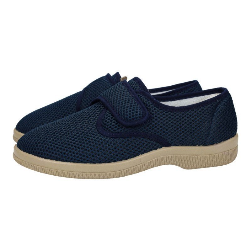 21310 Zapatilla de rejilla color MARINO
