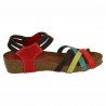 Sandalias Bio Cuña Inter-Bios Multicolor para Mujer modelo 5338