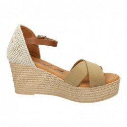 Sandalias de Cuña Sandali Beige para Mujer modelo M704