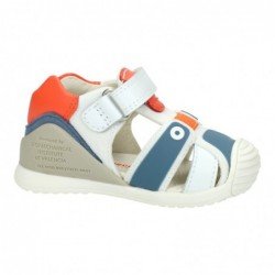 Sandalias Sport Biomecanics Blanco-Naranja para Niño modelo 242154-A