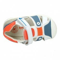 Sandalias Sport Biomecanics Blanco-Naranja para Niño modelo 242154-A