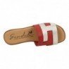 Sandalias Planas Sandali Rojos para Mujer modelo 24100