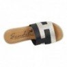 Sandalias de Piel Sandali Negros para Mujer modelo 24100