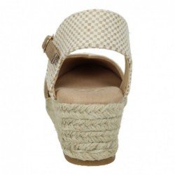 24M107 Esparteñas encaje color TAUPE