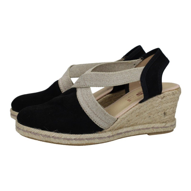 Alpargatas Sencillas Kokis Negros para Mujer modelo 35360