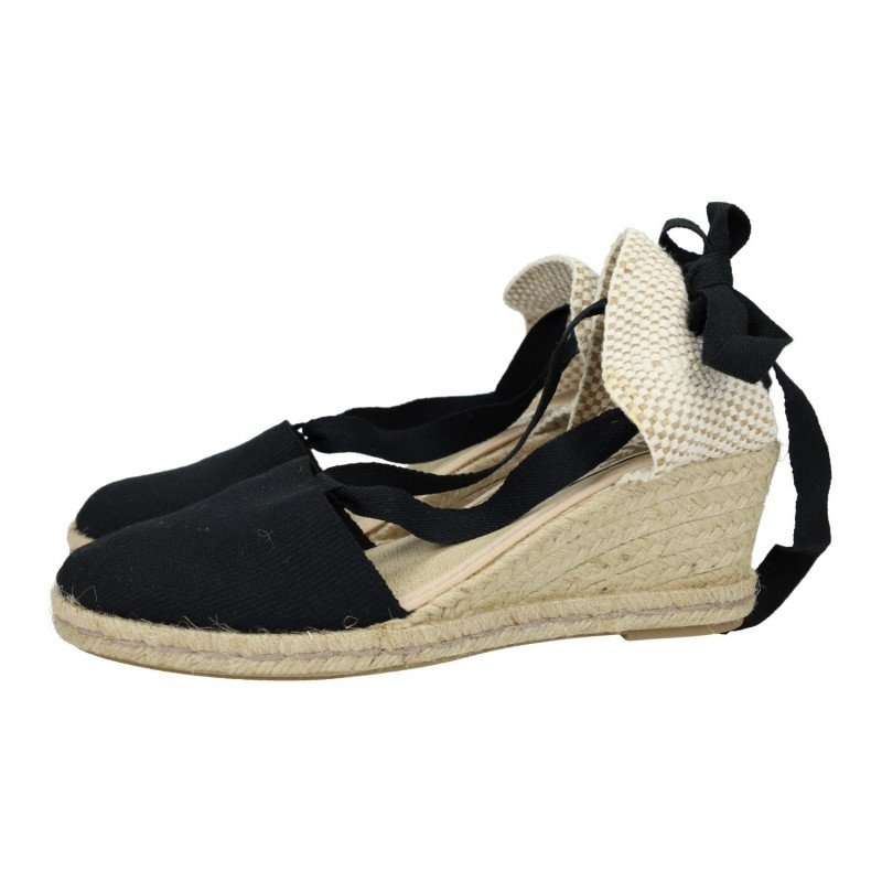 Esparteñas Lona Kokis Negros para Mujer modelo 5310