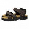 Sandalias de Piel Made In Spain Marrones para Hombre modelo 458