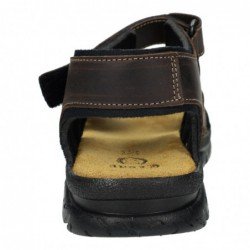 Sandalias de Piel Made In Spain Marrones para Hombre modelo 458
