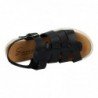 Sandalias con Cuña Sandali Negros para Mujer modelo 21067