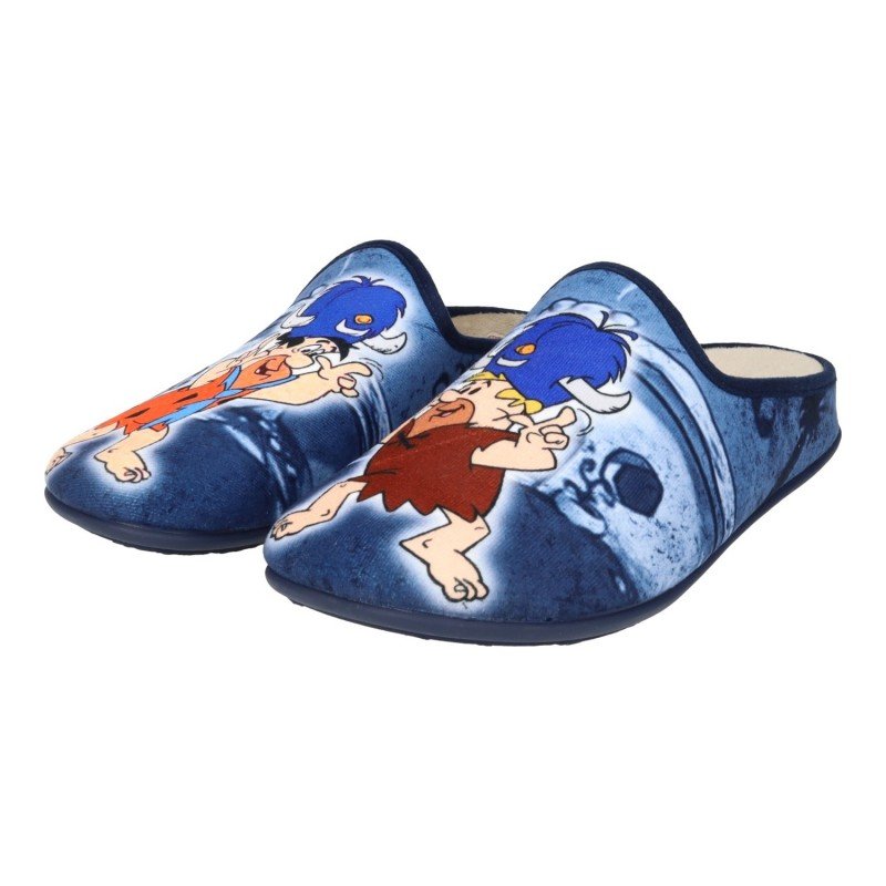 Chinelas Cómodas Vulca-Bicha Marino para Hombre modelo 1856
