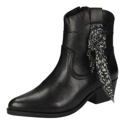 Botines Cowboy Goodstep Negros para Mujer modelo 5611-C03