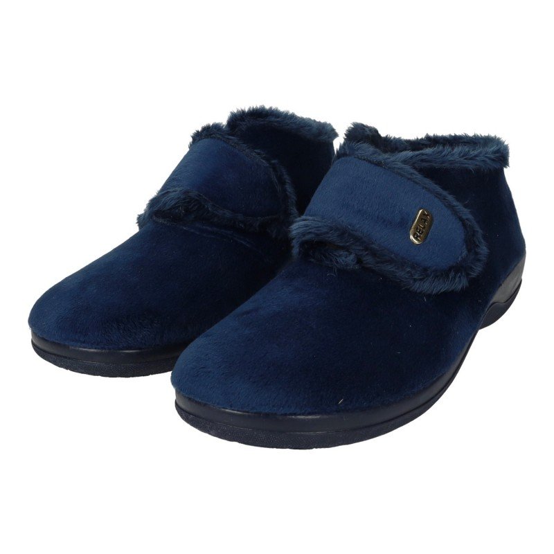 Chinelas de Botín Calzarella Marino para Mujer modelo Laguna