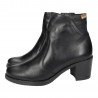 Botines de Piel Clayan Negros para Mujer modelo 142