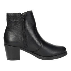 Botines de Piel Clayan Negros para Mujer modelo 142