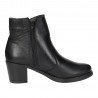 Botines de Piel Clayan Negros para Mujer modelo 142