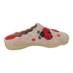 Chinelas Mariquita Made In Spain Beige para Mujer modelo 1004
