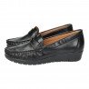 Mocasín de Piel Parymedio Negros para Mujer modelo 1700