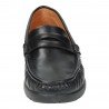 Mocasín de Piel Parymedio Negros para Mujer modelo 1700