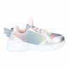 Deportivas Unicorn Conguitos Plata para Niña modelo Cosh261018