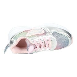 Deportivas Unicorn Conguitos Plata para Niña modelo Cosh261018