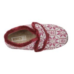 Babuchas Abrigadas Kokis Burdeos para Mujer modelo 42830
