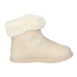 Botitas Calentitas Conguitos Oro para Niña modelo Ossh503002