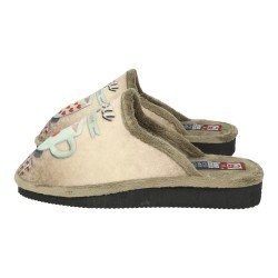 Chinela Coffee Gema Garcia Taupe para Mujer modelo 2100-18