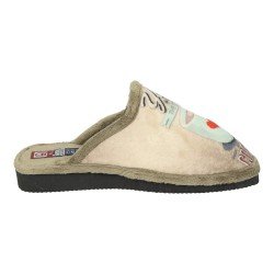 Chinela Coffee Gema Garcia Taupe para Mujer modelo 2100-18