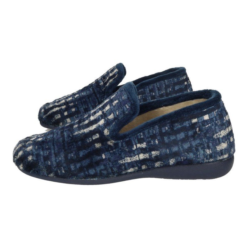 Zapatillas Cerradas Gema Garcia Azul Marino para Hombre modelo 7909-16