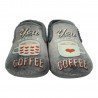 Babuchas Coffee Gris Gema Garcia Grises para Mujer modelo 7903-10
