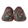 Chinela Cómoda Kaki Gema Garcia Kaki para Hombre modelo 7907-37