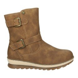 Botines Caña Media Refresh Camel para Mujer modelo 172102
