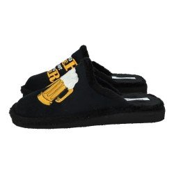 Chinelas Dibujos Andinas Negros para Hombre modelo 437