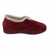 Chinelas Cerradas Ruiz Bernal Burdeos para Mujer modelo 399