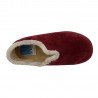 Chinelas Cerradas Ruiz Bernal Burdeos para Mujer modelo 399