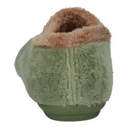 Chinelas Cerradas Vulca-Bicha Verdes para Mujer modelo 4306