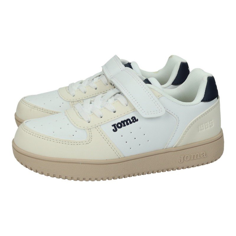 Zapatillas Pipe Jr Joma Blanco-Marino para Niño modelo Jpipes2503V