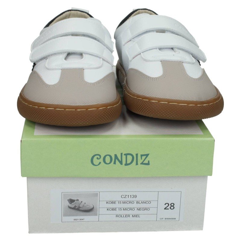 Calzado Respetuoso Condiz Blancos para Niña modelo Cz1139