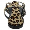 Sandalia Leopardo Made In Spain Leopardo para Mujer modelo Leo
