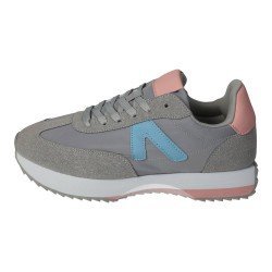 Deportivas Casuales Demax Gris-Rosa para Mujer modelo 7-9860H