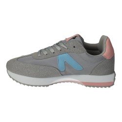 Deportivas Casuales Demax Gris-Rosa para Mujer modelo 7-9860H