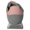 Deportivas Casuales Demax Gris-Rosa para Mujer modelo 7-9860H